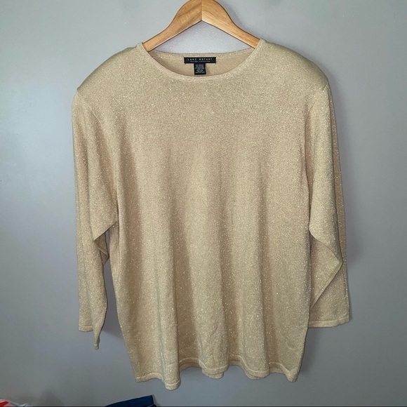 Lane Bryant Sweaters - NWT Y2K Lane Bryant Sparkle Scoop neck sweater